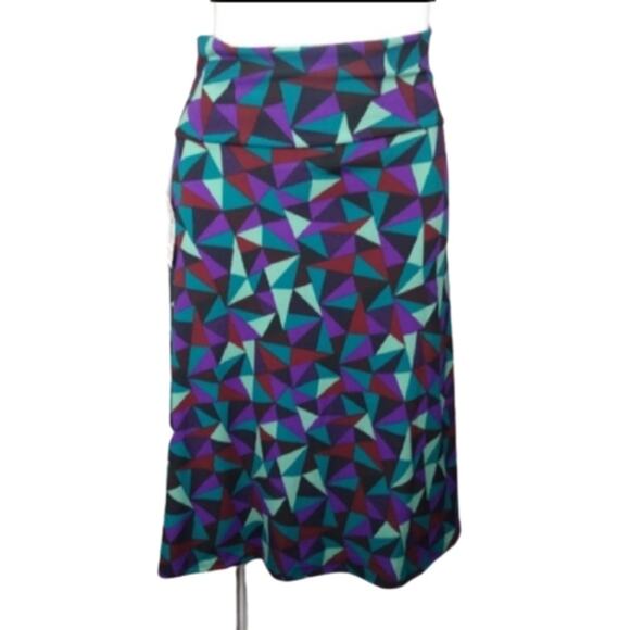 Lularoe Azure geometric print skirt size XS NWT - Picture 1 of 12